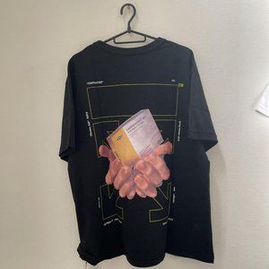 OFF-WHITE black T-shirt